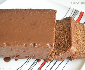 Ragi Chocolate Cake | Eggless, Whole Wheat and using Jaggery