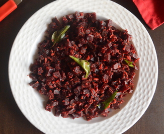 Beetroot Thoran Recipe | Onam Sadya Recipes | Kerala Beetroot Thoran | Beetroot Poriyal