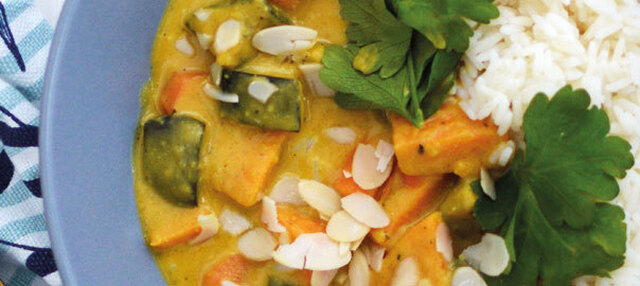 veganes süßkartoffel curry {inklusive kenwood cooking chef rezept}