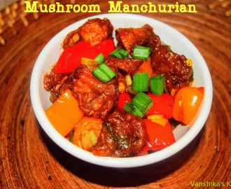 Mushroom Manchurian (Dry)