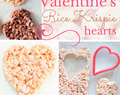 Valentines Rice Krispie Hearts