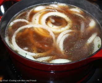 French Onion Soup {pressure canning}