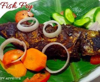 Tawa Fish Fry Recipe / Spicy Fish Fry / Grilled Fish Fry