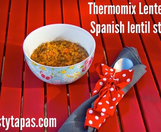 Thermomix Lentejas, Spanish Lentil Stew