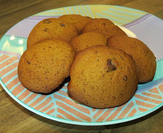 Pompoen choco koekjes