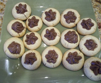 Nutella Thumbprint Cookies