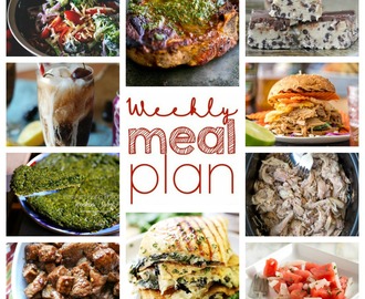Weekly Meal Plan Week 51