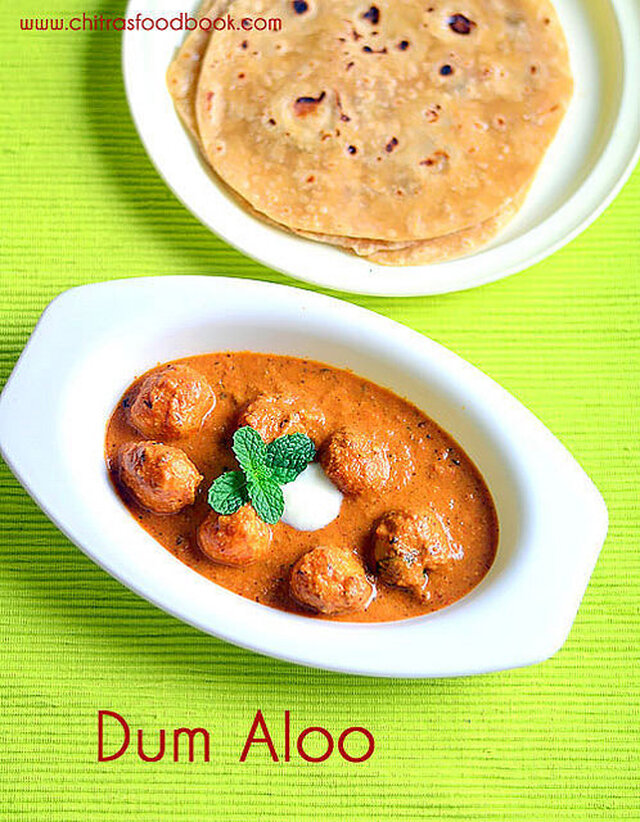 Dum Aloo Recipe – Restaurant Style Dum Aloo Curry Recipe