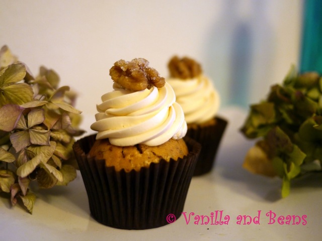 Walnut Cupcakes | Walnuss-Cupcakes