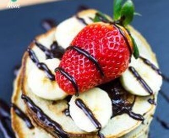 Low Syn Banana and Chocolate Pancakes | Slimming World