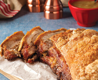 Roast Pork Belly with Crackling Skin Recipe