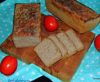 Chleb pszenno - żytni na zakwasie z kwaśnym mlekiem