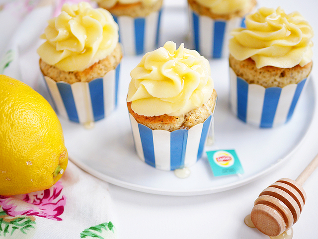 "Mitt favorit-te" cupcakes med honungsfrosting