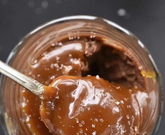 Chocolate Pots de Creme with Salted Caramel Sauce Recipe