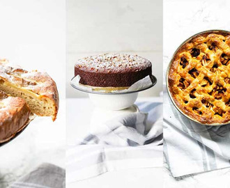 8 eenvoudige cake recepten voor het dessert