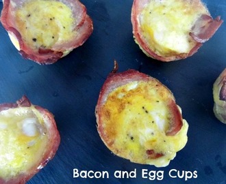 Bacon and Egg Cups