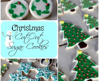 Christmas Cut-Out Sugar Cookies