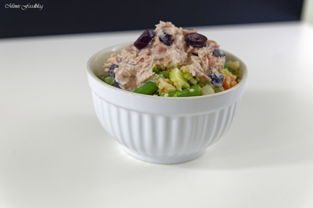 Couscous Salat mit Thunfischcreme