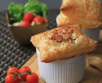 Recipe: Chicken, mushroom and bacon pie (Nigella Lawson)