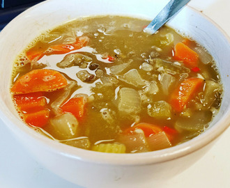 Chunky Vegetable and Lentil Soup
