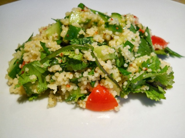 Salade de couscous marocain