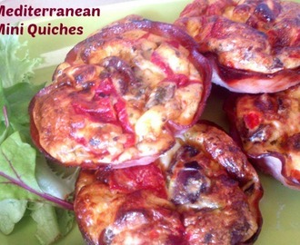 Mediterranean Mini Quiches