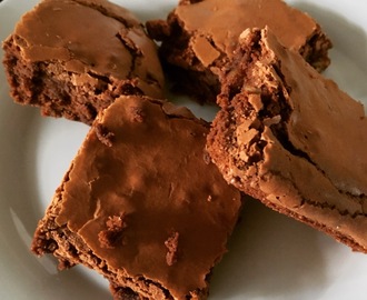 Brownies sans gluten et sans lactose