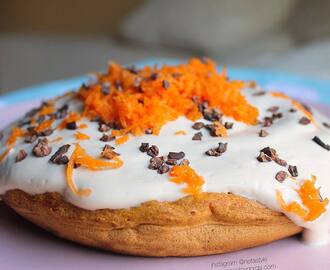 Maxi tortita de avena “a lo carrot cake”