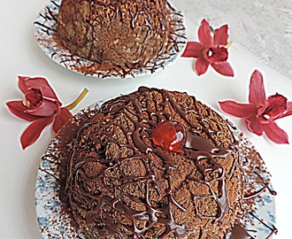 Zuccotto mascarpone ricotta e gocce di cioccolato  (Freddi dolciaria)