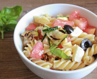 Italian Pasta Salad with Fresh Summer Vegetables