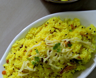 Mango Rice Recipe | Raw Mango Rice | Mamidikaya Pulihora