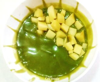 Receta: Gazpacho verde con aguacate y manzana sin gluten