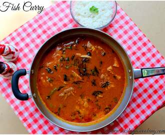 Fish curry with coconut | Golden thread coconut curry