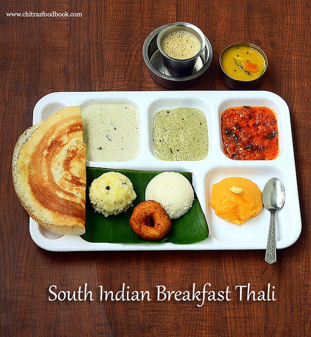Mini Tiffin Recipes – South Indian Breakfast Thali