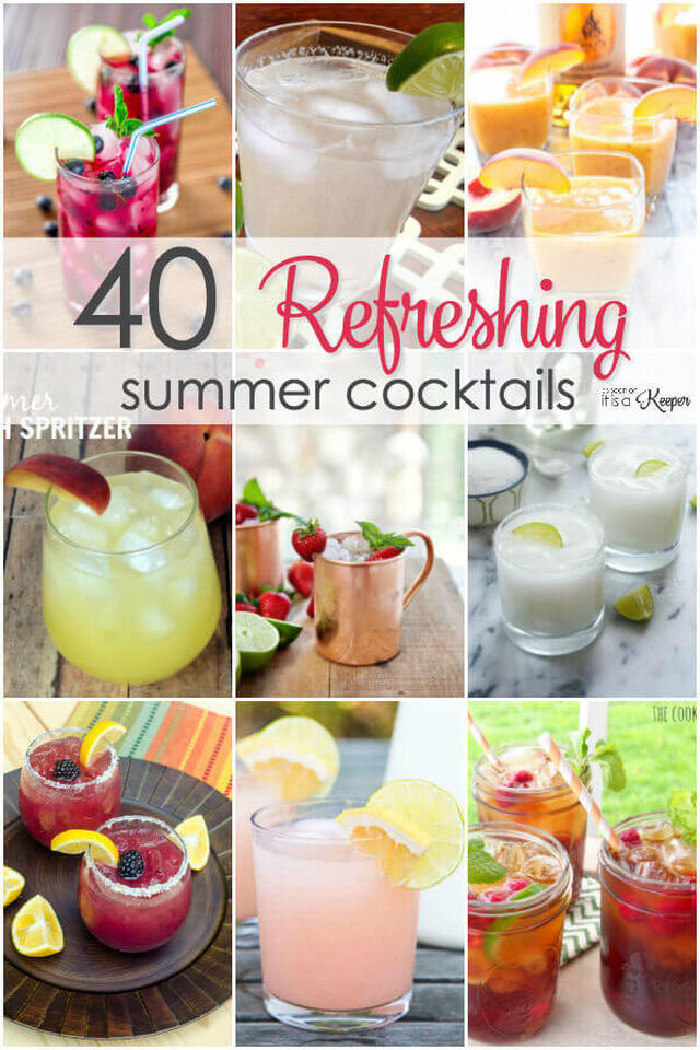 40 Simple Cocktail Recipes for Summer