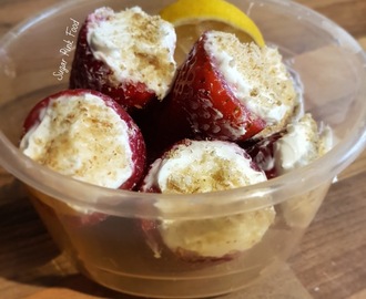 Slimming World Recipe: Low Syn Lemon Cheesecake Stuffed Strawberries