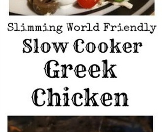 Slimming World Friendly Recipe: Slow Cooker Greek Chicken