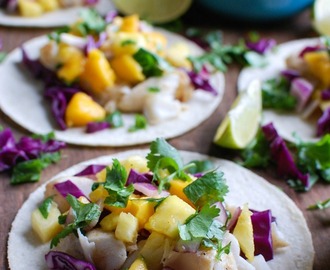Grilled Fish Tacos with Tropical Salsa