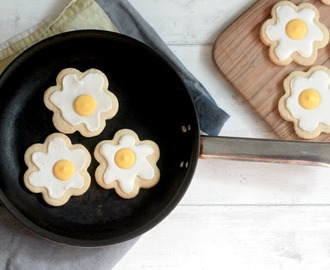 Fried Egg Biscuits For Easter