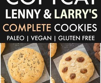 Copycat Lenny & Larry’s Complete Cookies (10 Flavors)