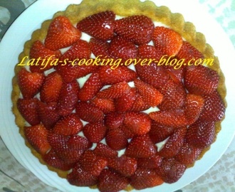 Tarte express aux fraises