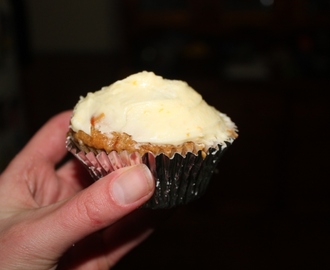 Year of the Cupcake #12 - Coca-Cola Cupcakes with Peanut Butter Frosting