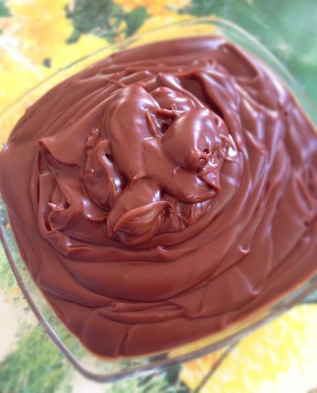 Crema pasticcera al cioccolato fondente