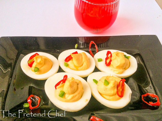 Creamy, smooth and luxurious stuffed eggs, devilled eggs