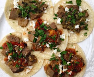 Recipe: Tacos de Lengua (Cow Tongue Tacos)