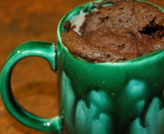Vegan Sugar Free 5 Minute Chocolate Mug Cake!