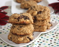 For the little hole – Oat cookies with cashews and dark chocolate