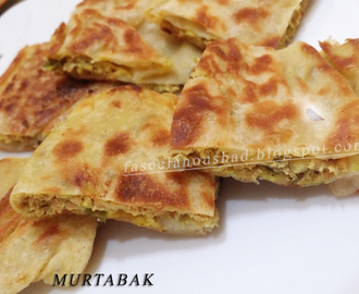 Murtabak (Meat Stuffed Roti)