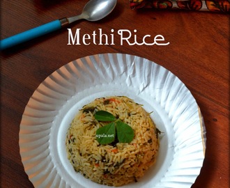 Methi Rice/Vendhaya Keerai Sadam