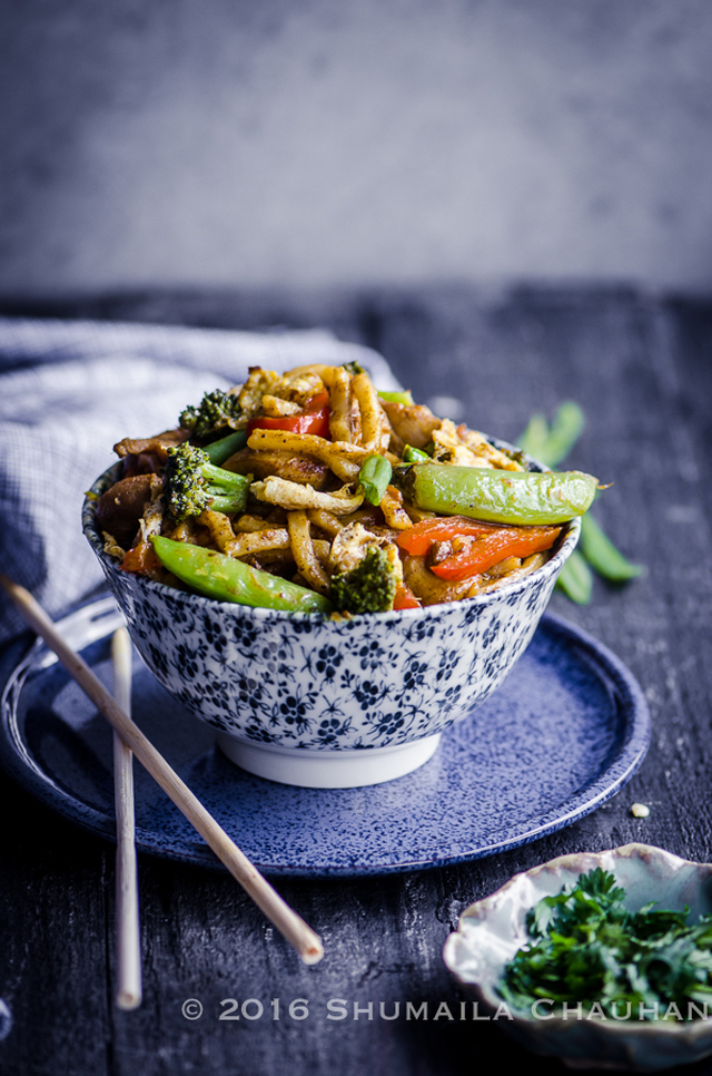 Yellow Curry Stir Fry Noodles- JSL Food Bloggers Recipe Challenge